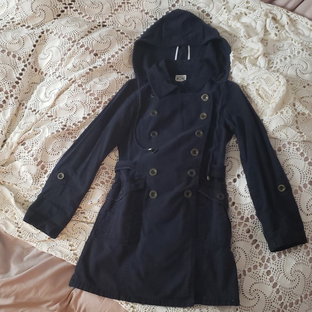 [DIR. SALE: FREE SHIPPING] Converse - Canvas Double-breasted Trench/Parka